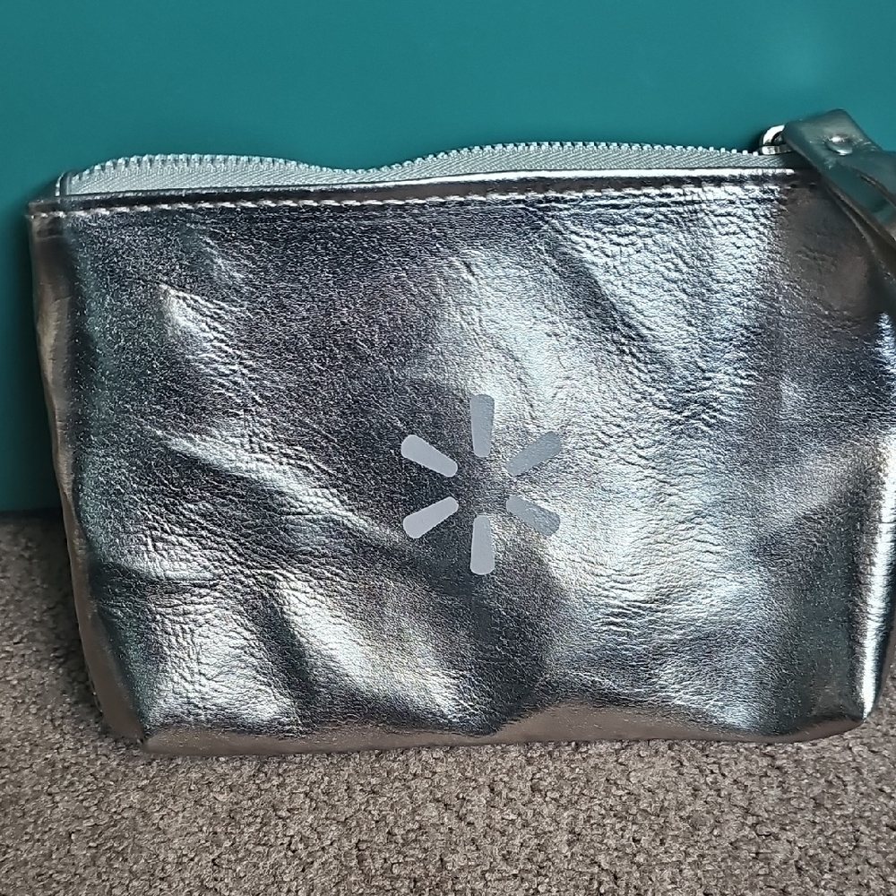 Walmart Metallic Pouch